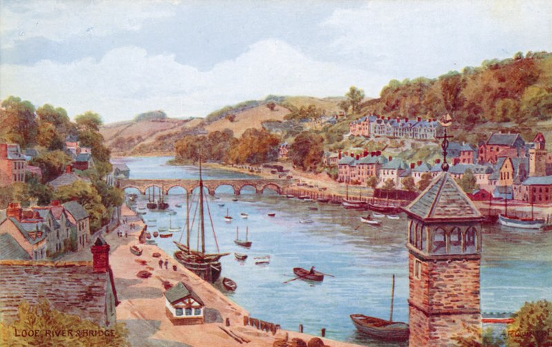 Looe, folyó és híd alkotó: Alfred Robert Quinton