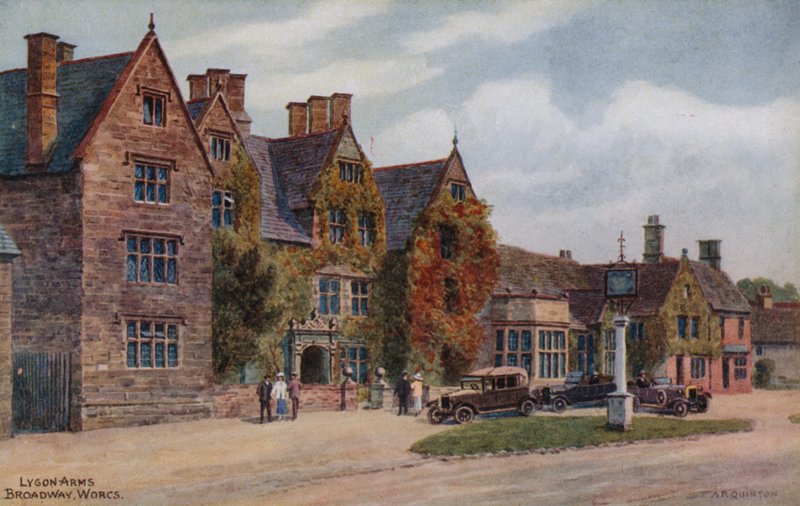 Lygon Arms, Broadway, Worcs alkotó: Alfred Robert Quinton