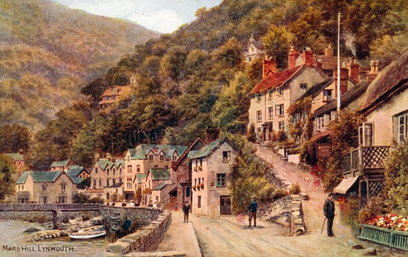 Mars Hill, Lynmouth alkotó: Alfred Robert Quinton