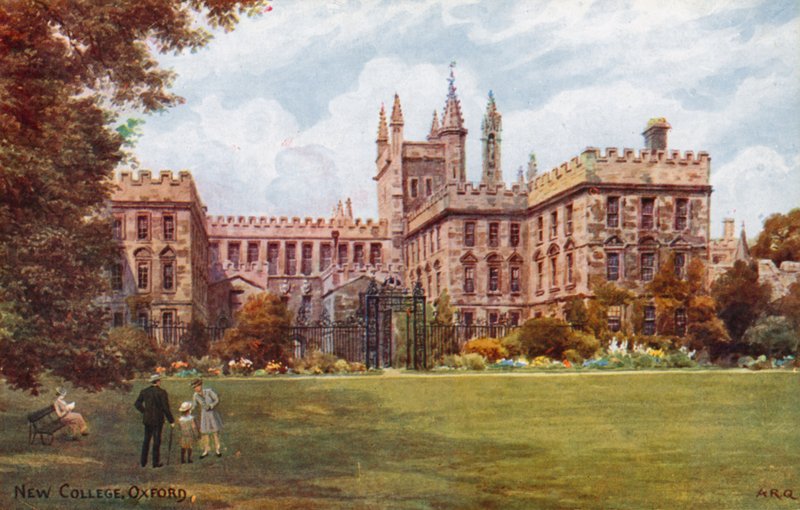 New College, Oxford alkotó: Alfred Robert Quinton