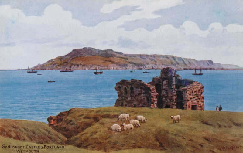 Sandsfoot kastély és Portland, Weymouth alkotó: Alfred Robert Quinton