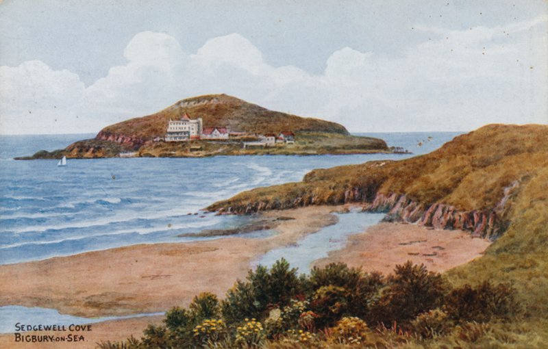 Sedgewell Cove, Bigbury-on-Sea alkotó: Alfred Robert Quinton