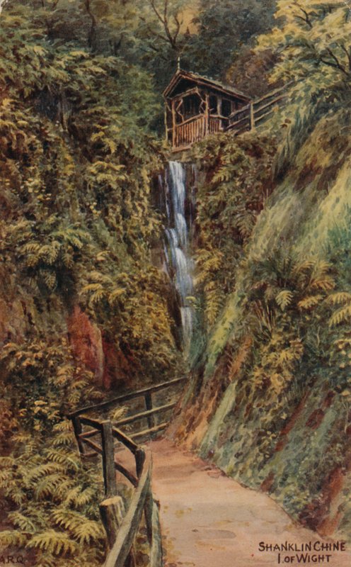 Shanklin Chine, Wight-sziget alkotó: Alfred Robert Quinton