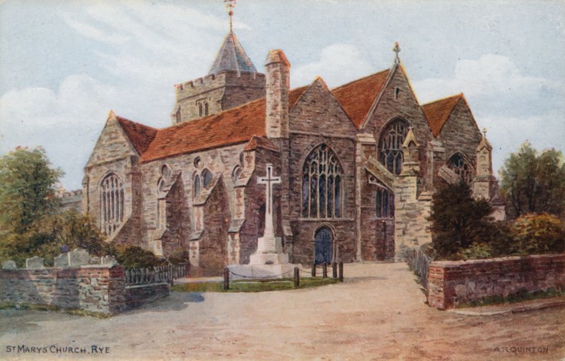 Szent Mária templom, Rye alkotó: Alfred Robert Quinton
