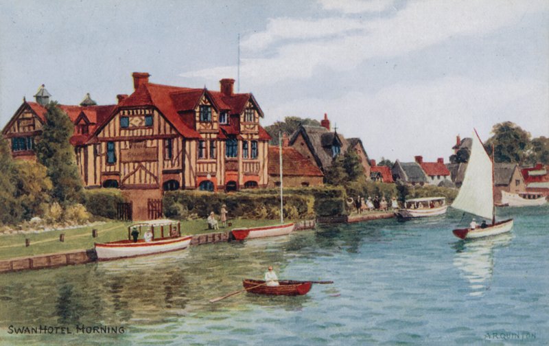 Swan Hotel, Horning alkotó: Alfred Robert Quinton