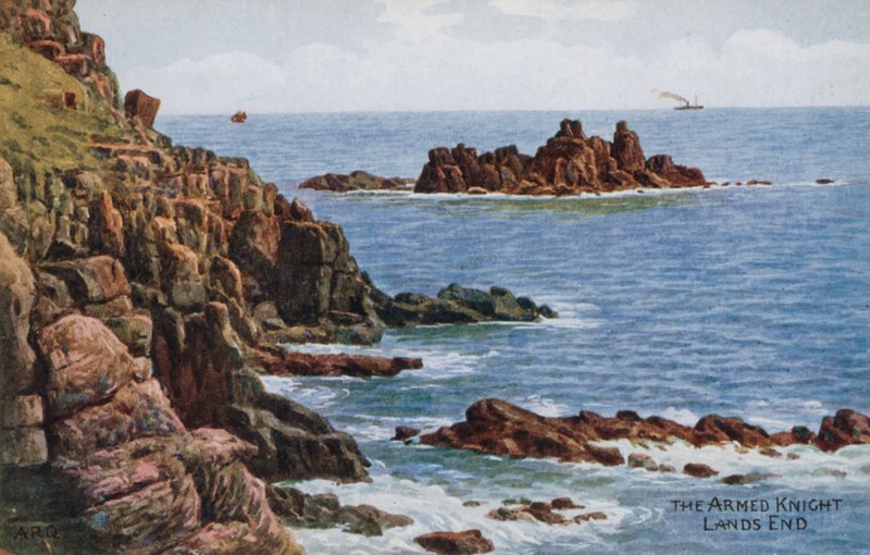 A fegyveres lovag, Lands End alkotó: Alfred Robert Quinton