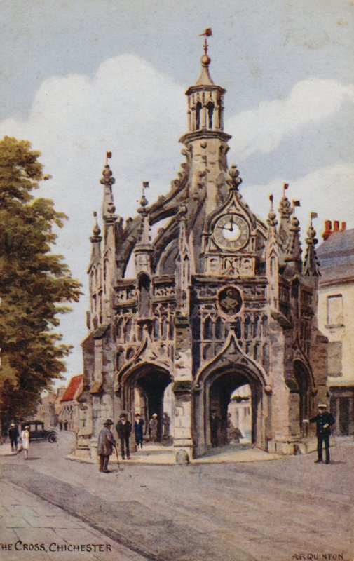 A kereszt, Chichester alkotó: Alfred Robert Quinton