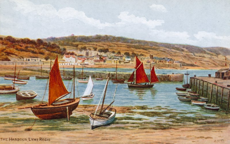 The Harbour, Lyme Regis alkotó: Alfred Robert Quinton