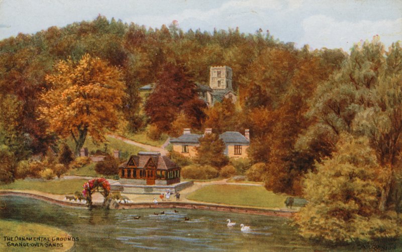 The ornamental Grounds, Grange-Over-Sands alkotó: Alfred Robert Quinton