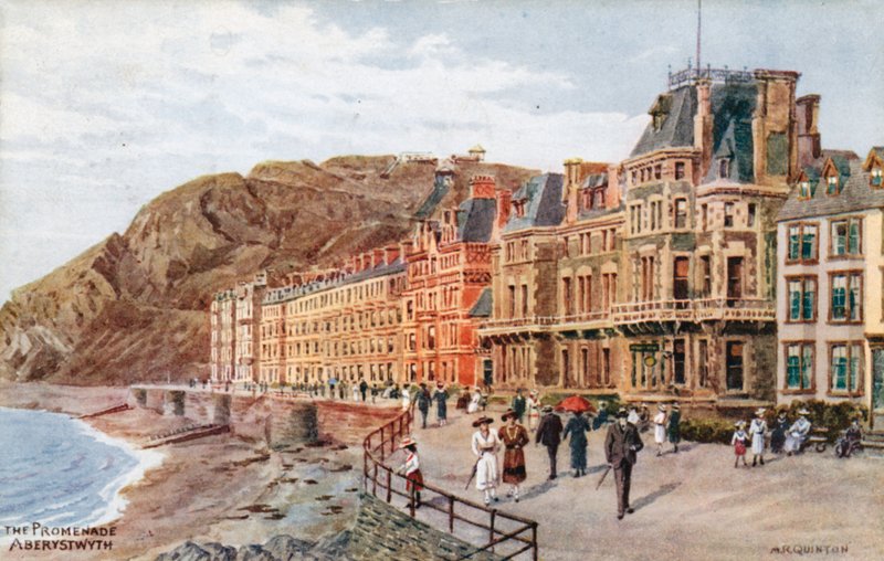 A sétány, Aberystwyth alkotó: Alfred Robert Quinton
