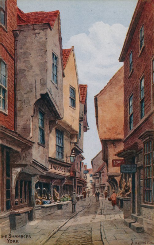 Shambles, York alkotó: Alfred Robert Quinton