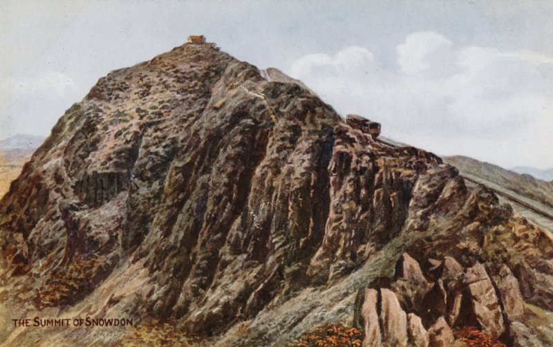Snowdon csúcsa alkotó: Alfred Robert Quinton