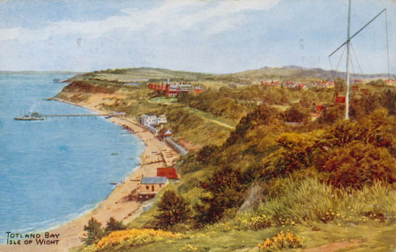 Totland Bay, Wight-sziget alkotó: Alfred Robert Quinton