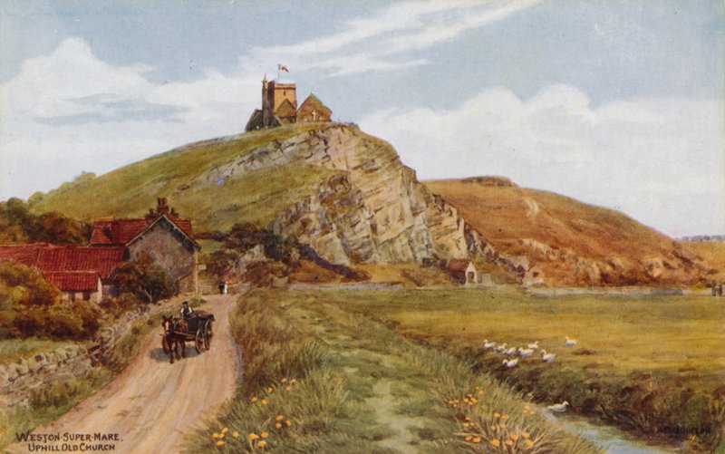 Weston-Super-Mare, felcsúti régi templom alkotó: Alfred Robert Quinton