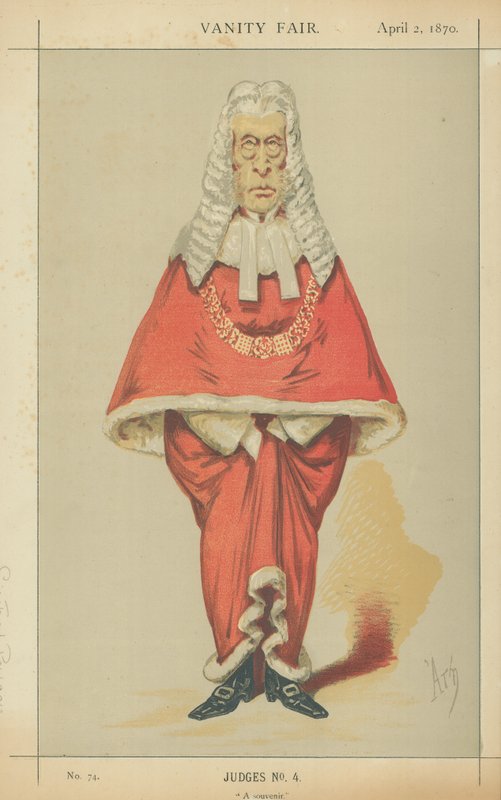 A jobb tiszt, Sir Frederick Pollock alkotó: Alfred Thompson