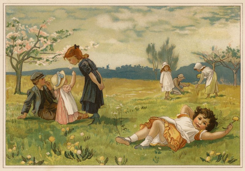 Az öntelt alma-ág (chromolitho) alkotó: Alice Havers