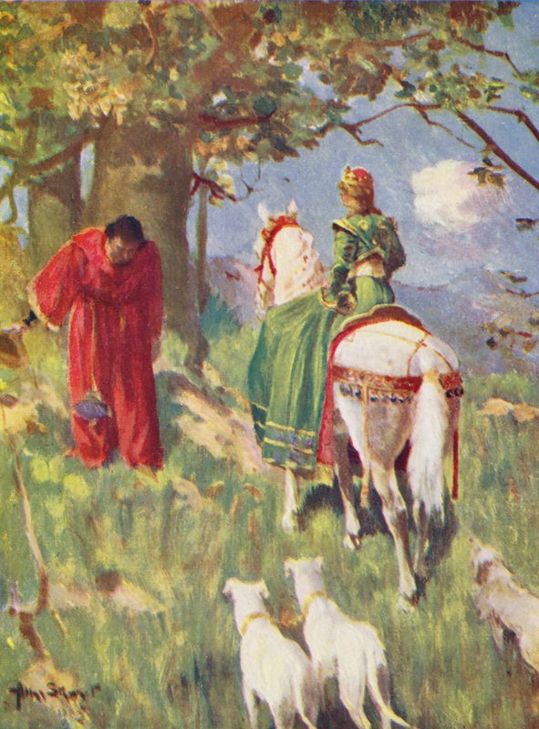 Thomas a rímfaragó (színes litográfia) alkotó: Allan Stewart