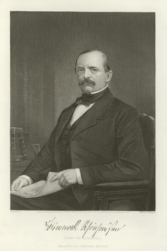 von Bismarck gróf alkotó: Alonzo Chappel