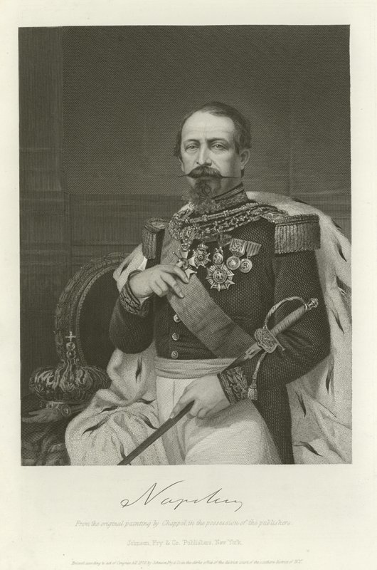 Napóleon III alkotó: Alonzo Chappel
