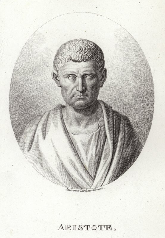 Arisztotelész alkotó: Ambroise Tardieu