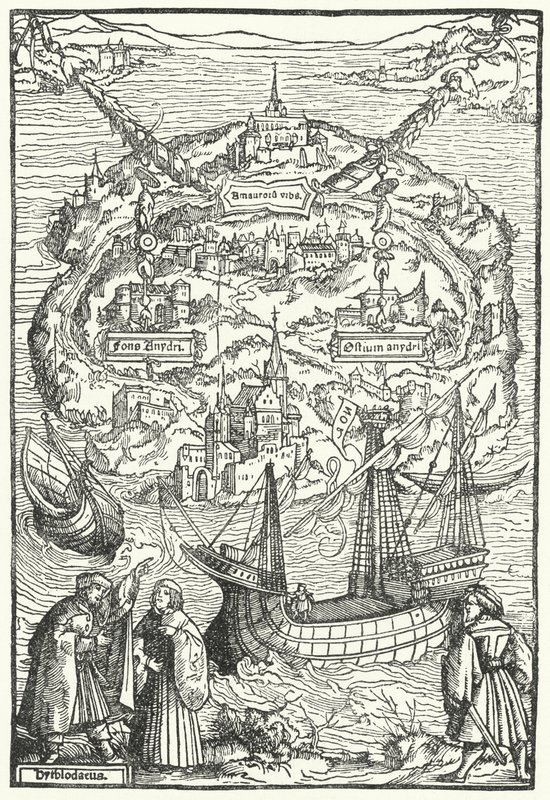 Utópia szigete alkotó: Ambrosius Holbein