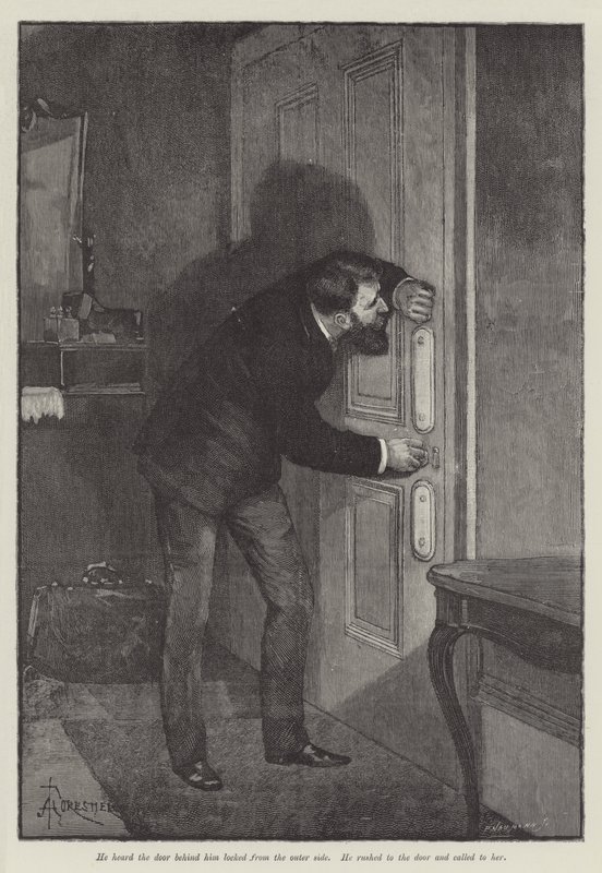 Vak szerelem, Wilkie Collins alkotó: Amedee Forestier