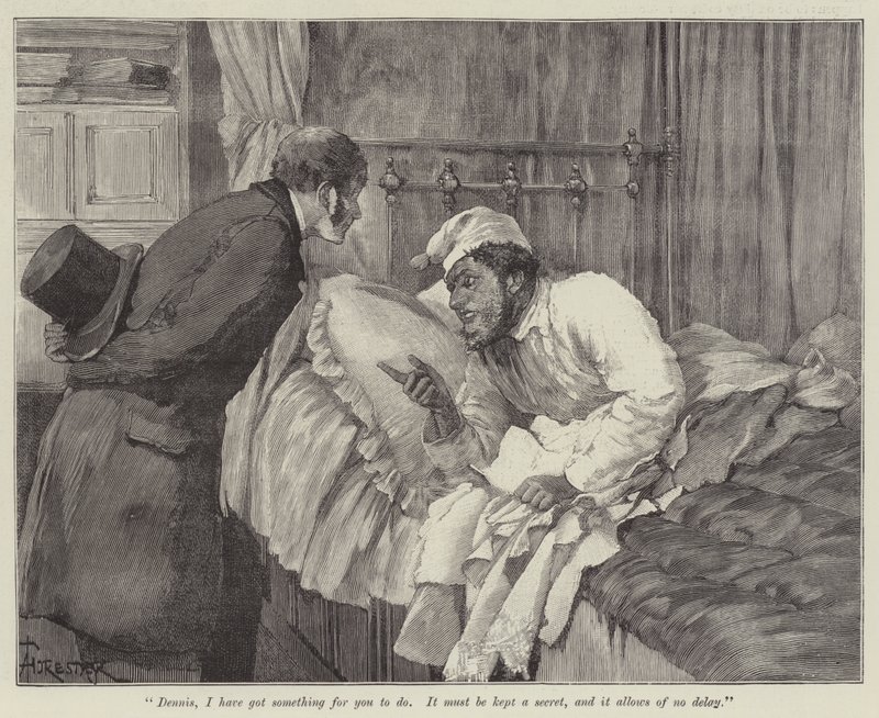 Vak szerelem, Wilkie Collins alkotó: Amedee Forestier