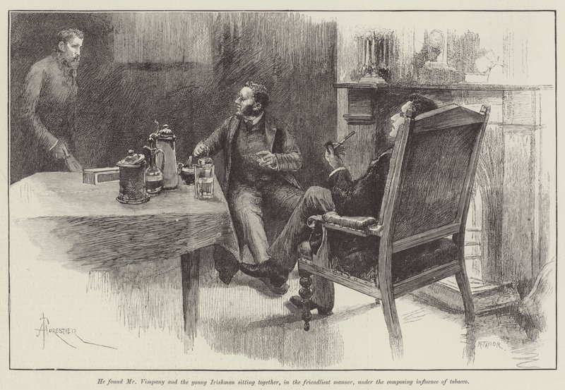 Vak szerelem, Wilkie Collins alkotó: Amedee Forestier