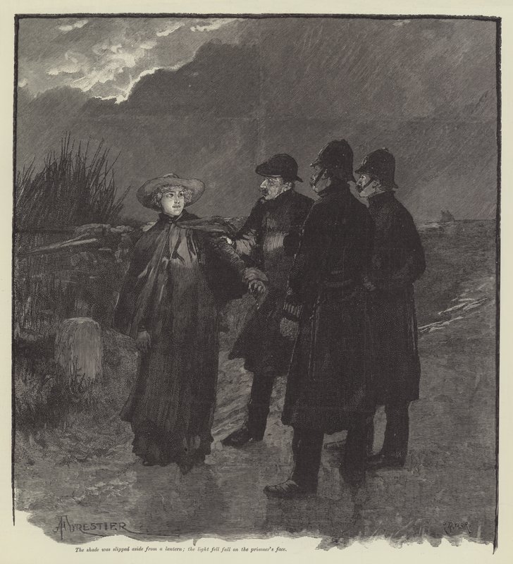 Vak szerelem, Wilkie Collins alkotó: Amedee Forestier