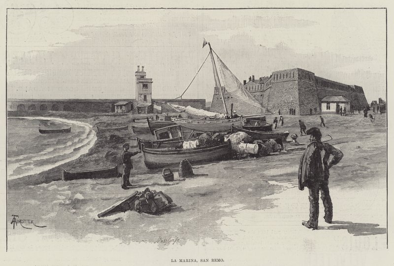 La Marina, San Remo alkotó: Amedee Forestier