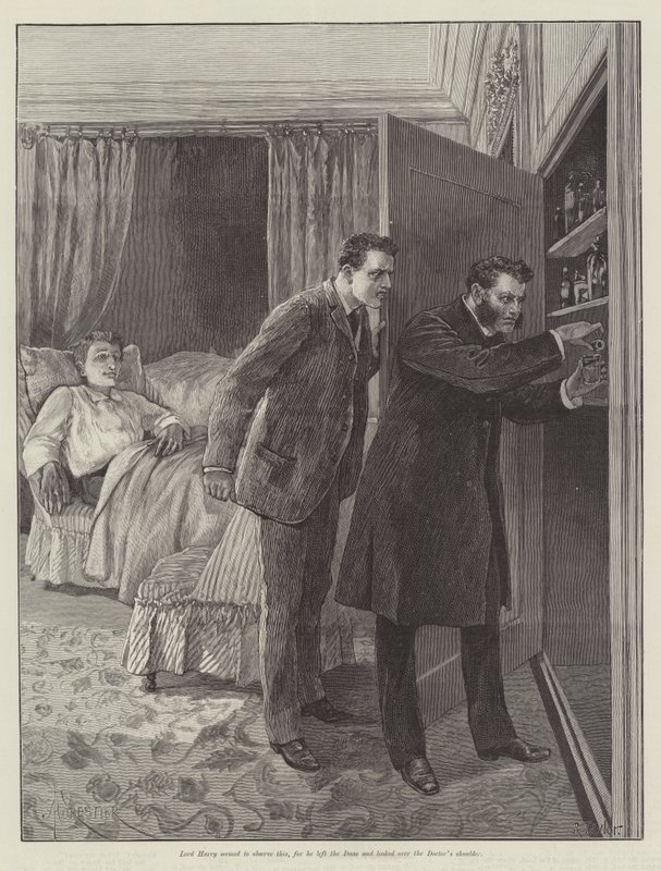 Vak szerelem, Wilkie Collins alkotó: Amedee Forestier