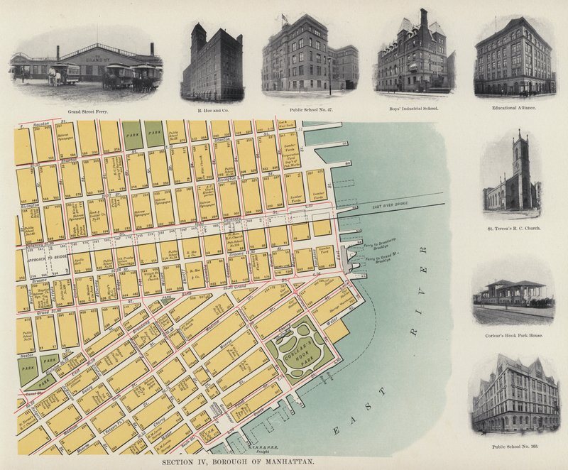 Borough of Manhattan (fekete-fehér fotó) alkotó: American Photographer