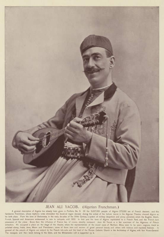Jean Ali Yacob, algériai francia alkotó: American Photographer