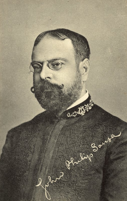 John Philip Sousa (fekete-fehér fotó) alkotó: American Photographer