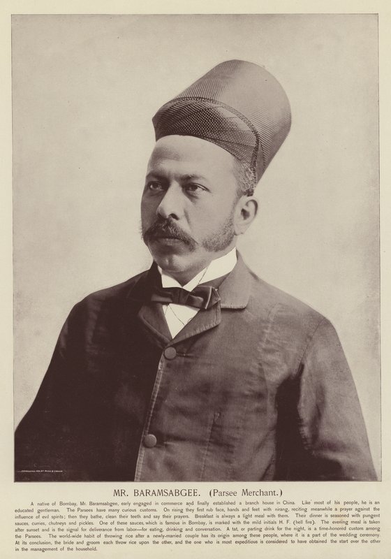 Baramsabgee úr, Parsee kereskedő alkotó: American Photographer