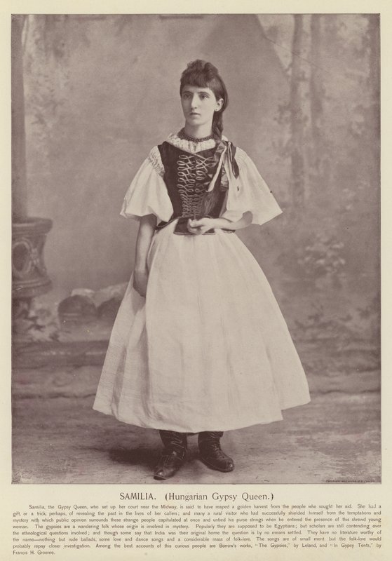 Samilia, magyar cigánykirálynő alkotó: American Photographer