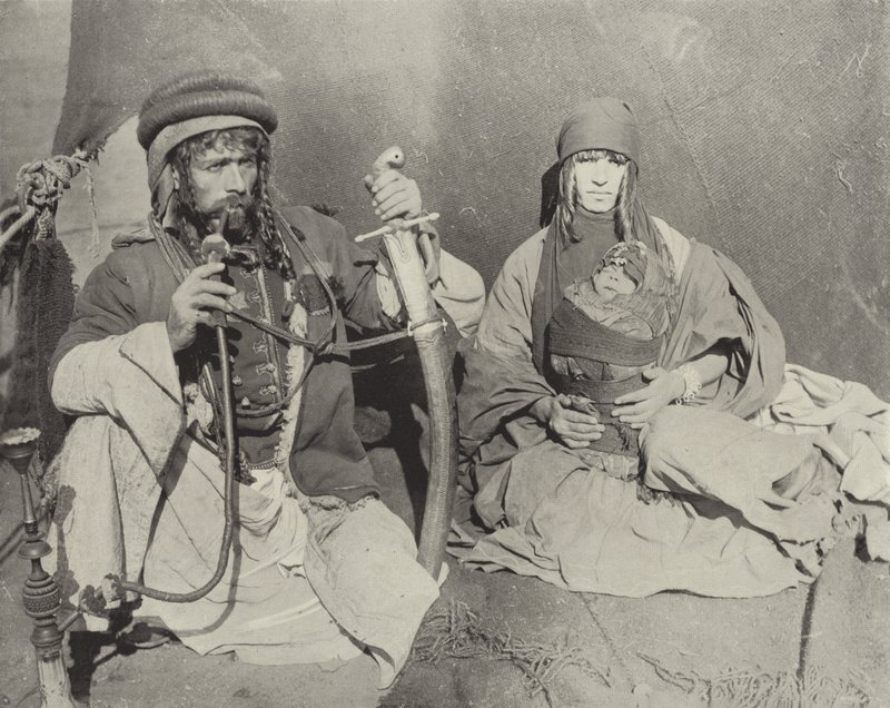 A beduin főnök és családja alkotó: American Photographer