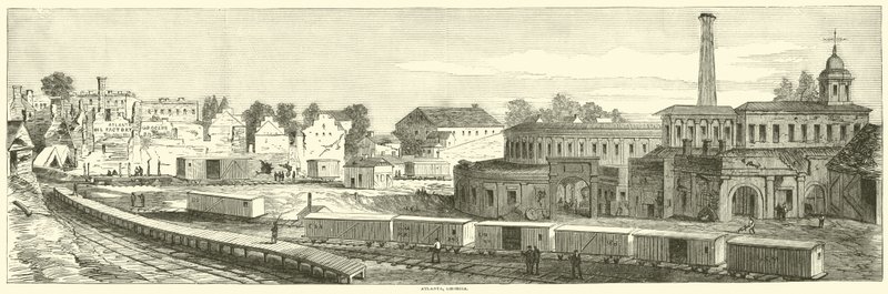 Atlanta, Georgia, 1864. szeptember alkotó: American School