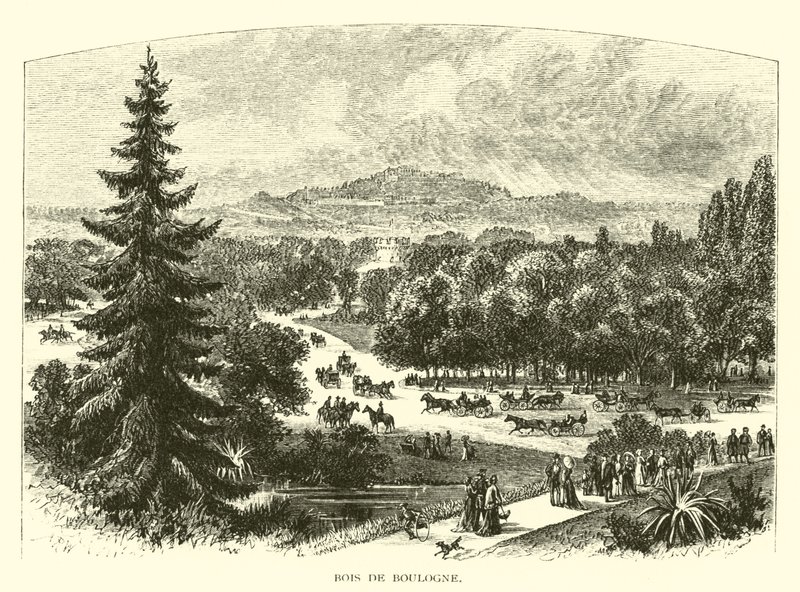 Bois de Boulogne alkotó: American School