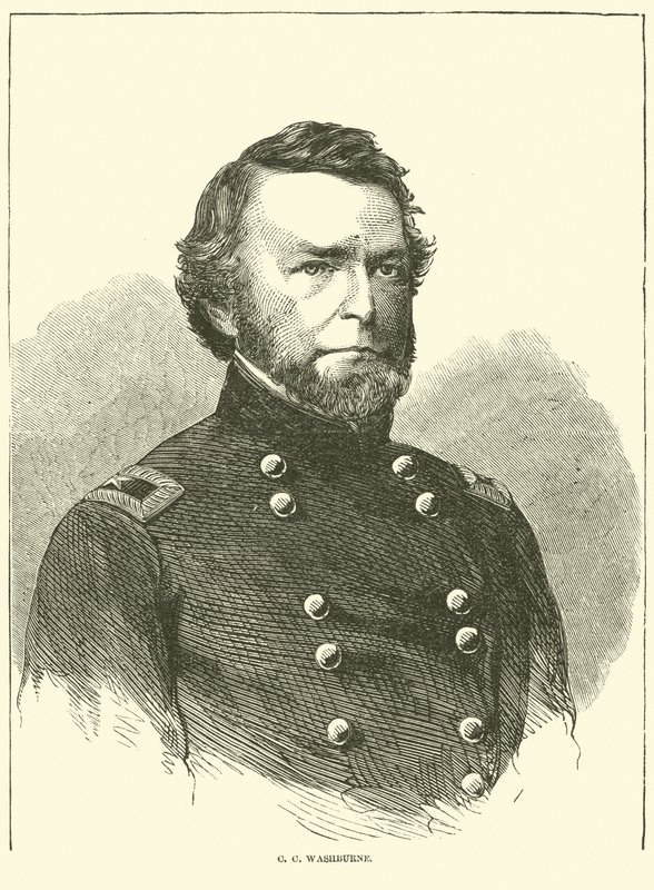C C Washburne, 1863. máj alkotó: American School