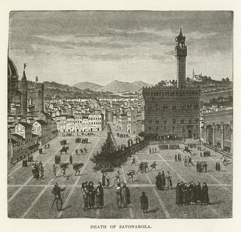 Savonarola halála alkotó: American School