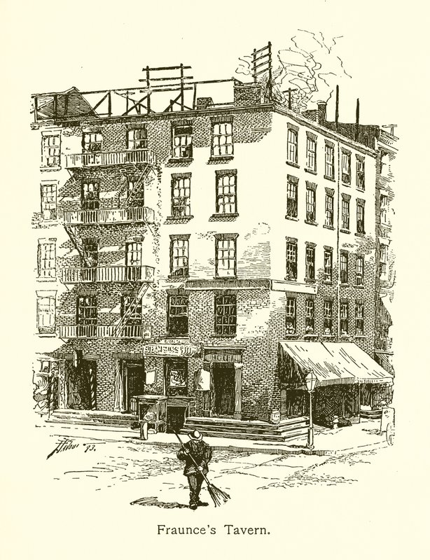 Fraunces Tavern, New York alkotó: American School