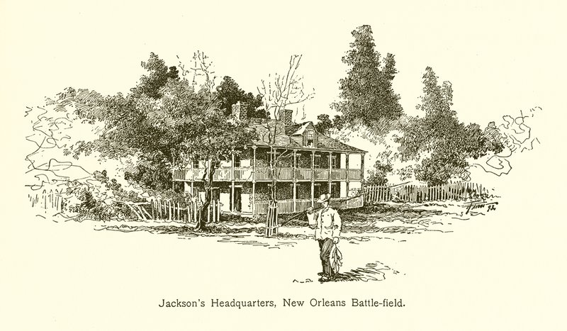 Jacksons főhadiszállása, New Orleans-i csatatér alkotó: American School