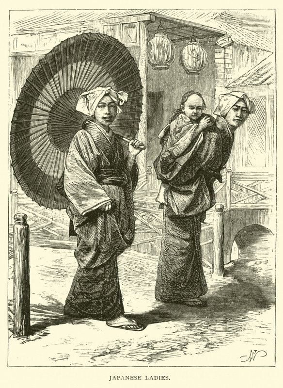 Japán hölgyek alkotó: American School