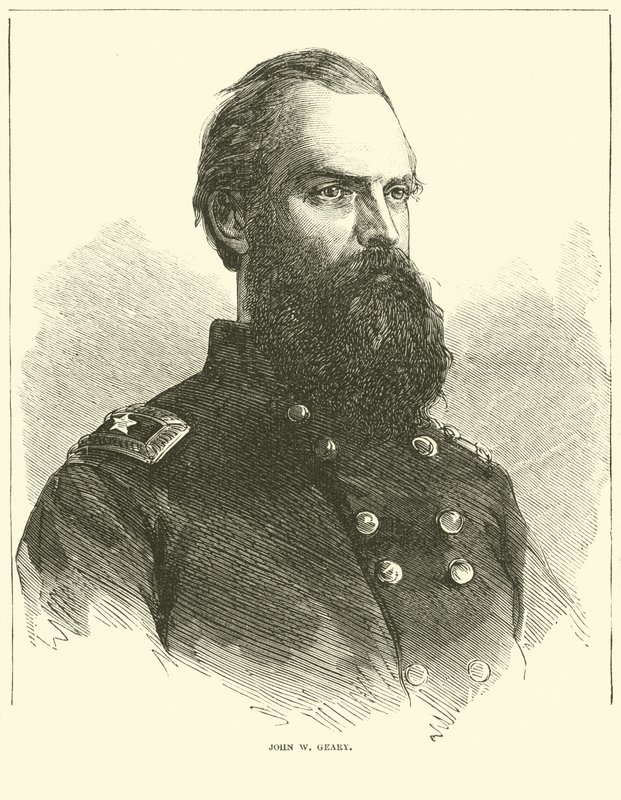 John W Geary, 1863. október alkotó: American School