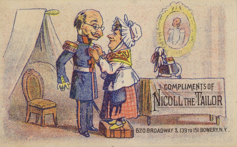 Lady Dressing Soldier alkotó: American School