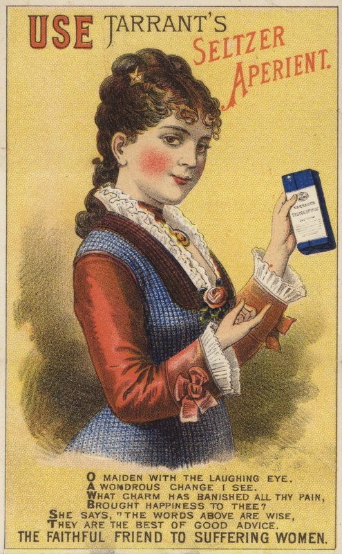 Lady Holding Bottle alkotó: American School