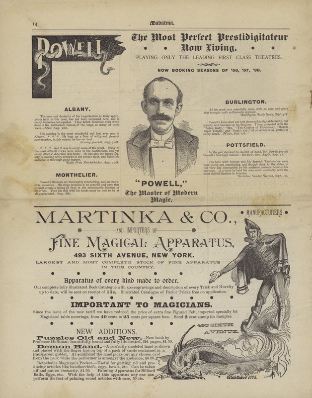 Varázslatos reklámok (litho) alkotó: American School