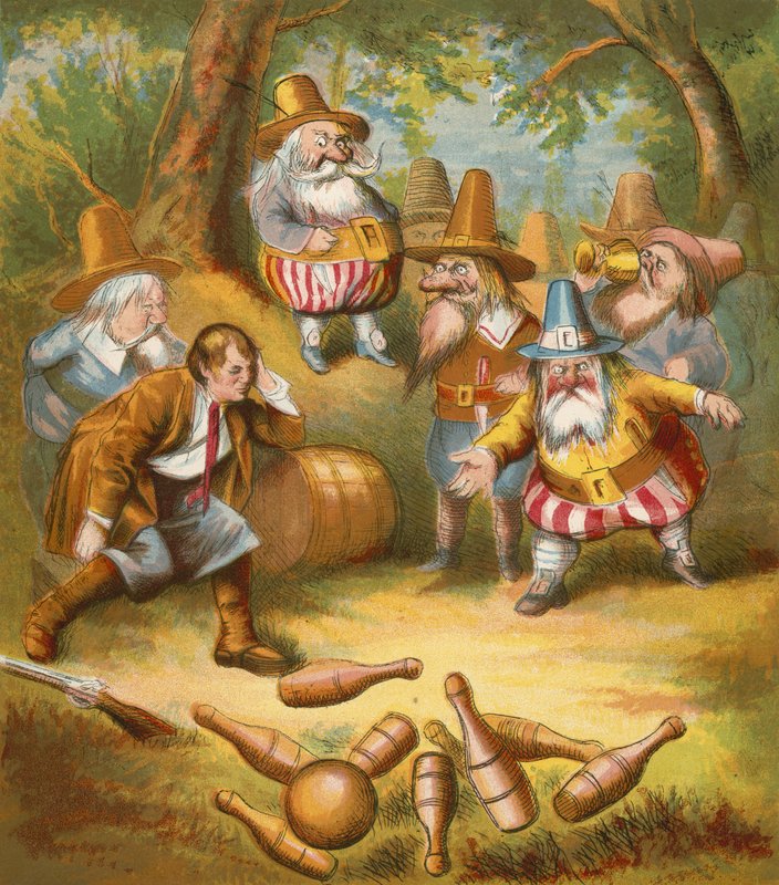 Rip Van Winkle alkotó: American School