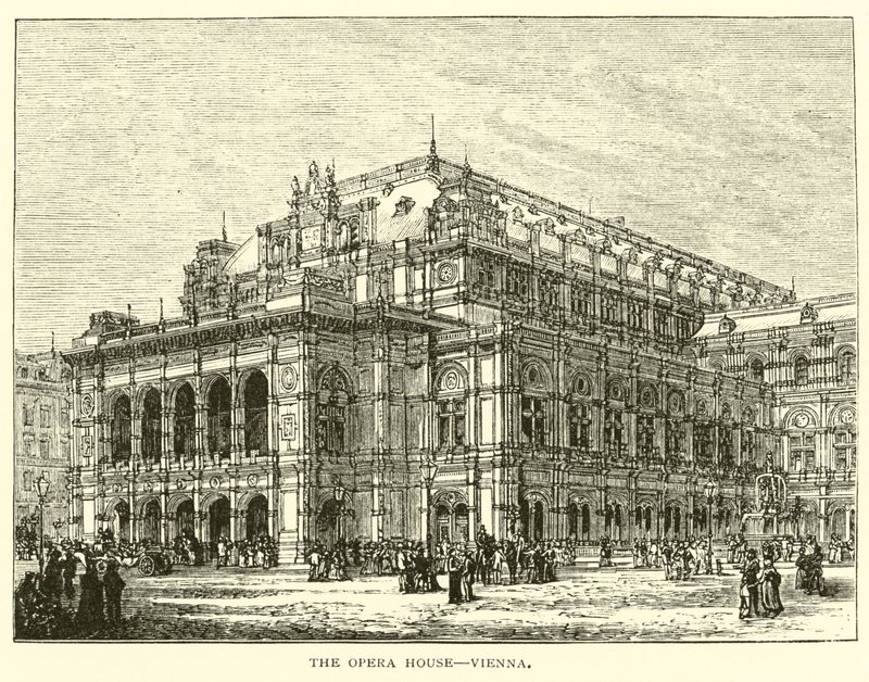 Az Operaház, Bécs alkotó: American School